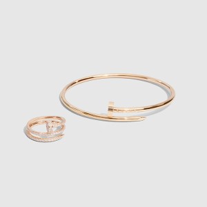 Cartier Juste un Clou bracelet and ring