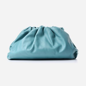product image of the pouch bottega veneta blue FASHIONPHILE