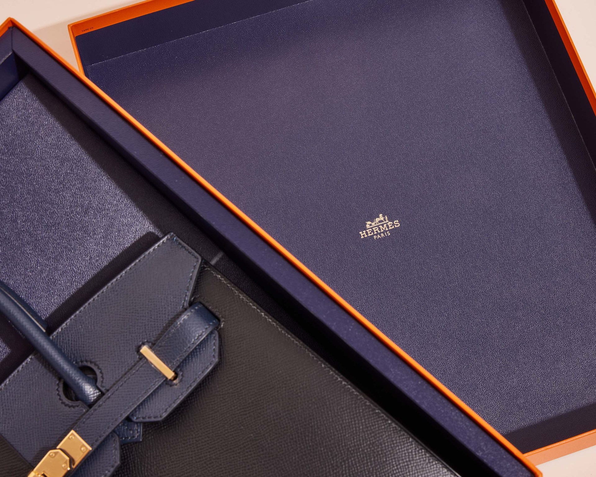 product image of special edition hermes bag in special edition box
