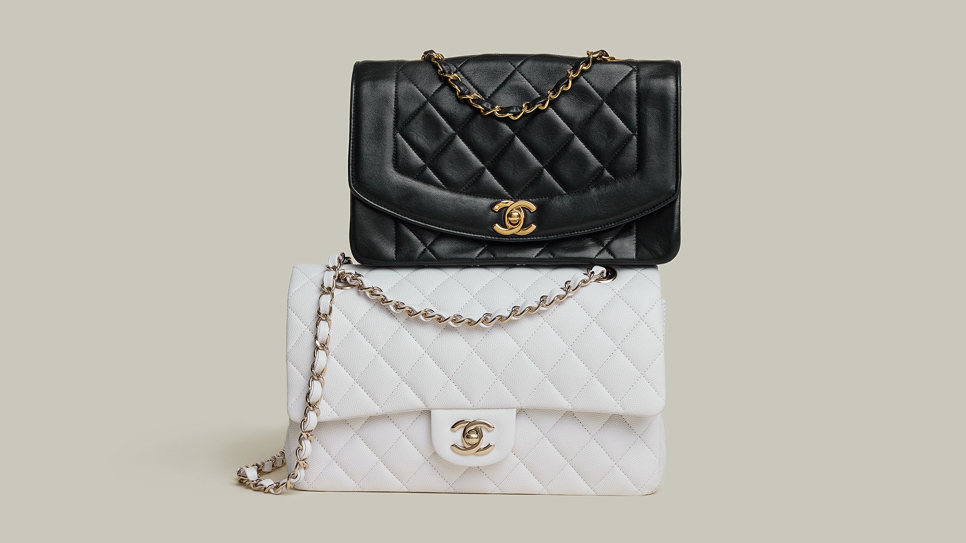 chanel classic handbag size